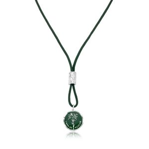 Colar Cana De Açúcar No Paracord Com Tora Prateada