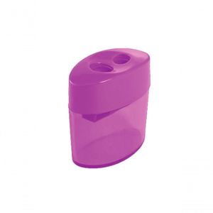 Apontador Oval Duplo Roxo