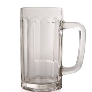 Caneca De Vidro 400ml 14,5x8cm