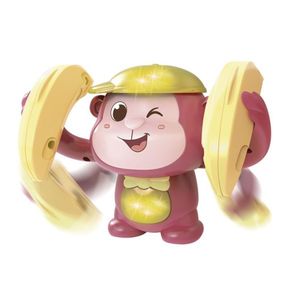 Figura Interativa - Gira Macaco - Luz E Som - Dm Toys
