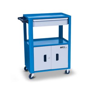 Carro Para Ferramentas Com 2 Bandejas 1 Gaveta E 2 Portas Cmb605 Cmb