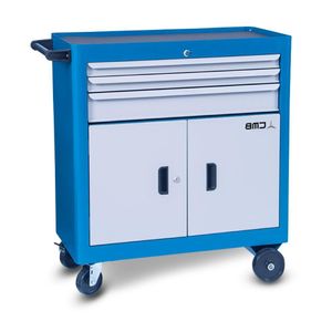 Carro Para Ferramentas Com 1 Bandeja 2 Portas E 3 Gavetas Cmb814 Cmb