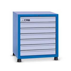 Gaveteiro Modular Grande Com 7 Gavetas Gav801 Cmb