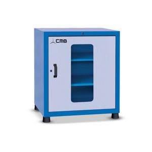 Gaveteiro Modular Grande Com 1 Porta Visor De Acrilico Gav820a Cmb