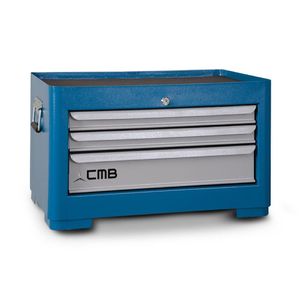 Baú Para Ferramentas 600mm Com 3 Gavetas Bau603 Cmb