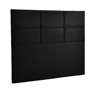 Cabeceira Estofada Milena 0,90 Solteiro Veludo Speciale Home Preto