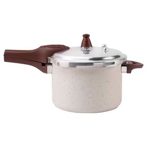 Panela De Pressão Brinox 4.2l Fecho Externo Para Indução Vanilla Vanilla