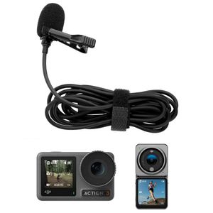 Microfone Lapela Usb-c Para Câmeras Dji Osmo Action 2-3