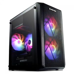 Gabinete Liketec Gamer Cycle Rgb Lateral Acrilico Sem Fonte
