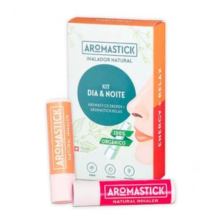 Kit Aromastick Inalador Dia E Noite Relax + Energy Aromaterapia