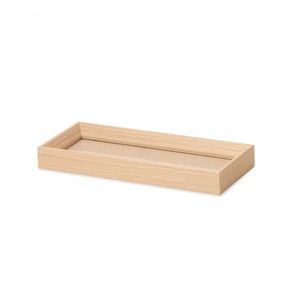 Bandeja Retangular Em Mdf Com Linho 28cm 15678 - Mart