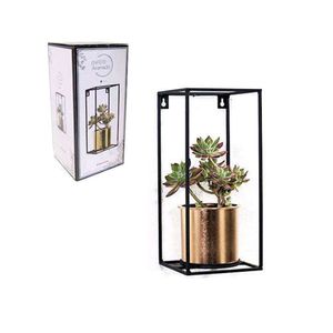 Enfeite Aramado Com Vaso Para Flor - Master Decor