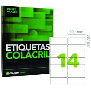 Etiqueta Colacril (14) Ca4363 100 Fls A4