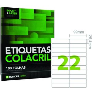 Etiqueta Colacril (22) Ca4354 100 Fls A4