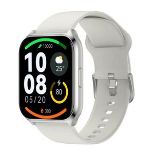 Haylou-ls02 Pro Smartwatch Para Homens E Mulheres, 1.85 Prata