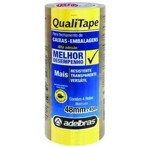 Fita Larga Marrom 48x45 C-4 Adelbras Ref 451