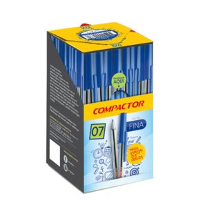 Caneta Compactor 0.7 Azul C-50 Ref 2103001