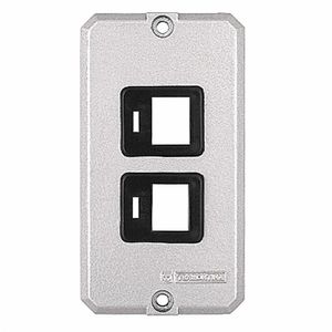 Tampa Para Condulete 1-2" E 3-4" Com 2 Postos Com Suporte Para Rj Tramontina
