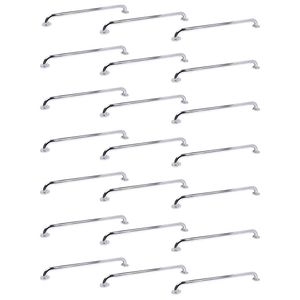 Alça De Apoio Barra 70cm Inox Kit 20 Unidades Idoso Cadeirante Deficiente Banheiro Box