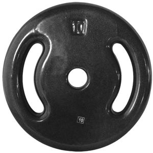 Anilha Ferro Fundido Emborrachada Fitness Academia 10Kg
