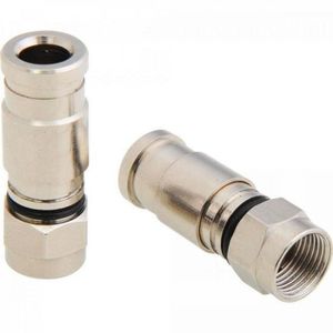 Conector F De Compressão Rg59 Cfmp0001 Storm - Pct / 100