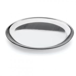 Forma Para Pizza Multiflon Profissional Alumais Em Alumínio Polido 35cm Alumínio