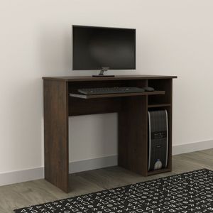 Mesa Para Escritório Em Mdp 90cm Me4140 Rústico