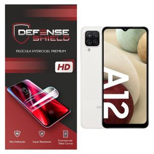 Pelicula Hydrogel Premium Proteção Frente + Verso Para Galaxy A12 Defense Shield
