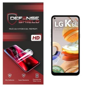Pelicula Hydrogel Premium Para Lg K61 Proteção Frontal + Verso Defense Shield