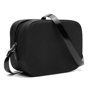 Bolsa Casual Quadrada Feminina Espaçosa Fecho De Ziper Alça Transversal