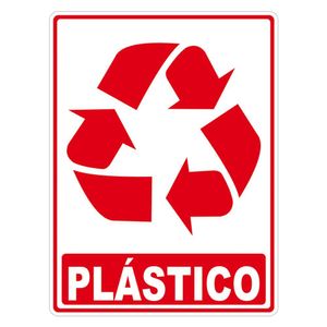 Adesivo Lixo Reciclavel 20cm X 15cm Nome Do Desenho Plástico