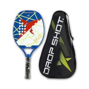 Raquete De Beach Tennis Drop Shot Sumatra Blue Com Capa