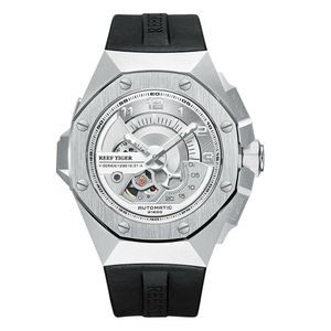 Relógio Masculino Reef Tiger Rga95s7-bbb à Prova D'água Prata