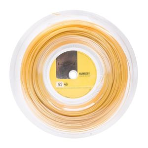 Corda Luxilon 4g Rolo Com 200 Metros Cor Amarelo Espessura 1.25mm