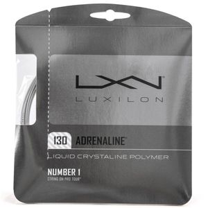 Corda Luxilon Adrenaline Set Individual Cor Cinza Espessura 1.30mm