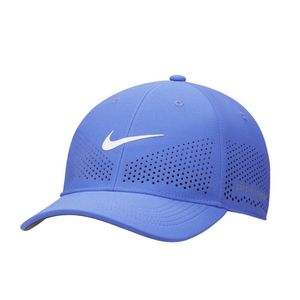 Boné Nike Dri Fit Adv Club Structured Cor Roxo E Branco Tamanho M/l