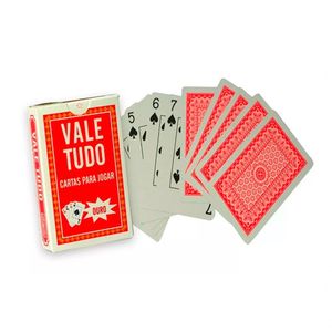 Baralho Vale Tudo Ouro Cor Vermelho