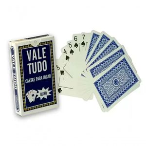 Baralho Vale Tudo Ouro Cor Azul