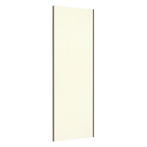 Porta De Correr 80cm Champagne Sem Kit Ferragem Kashmir
