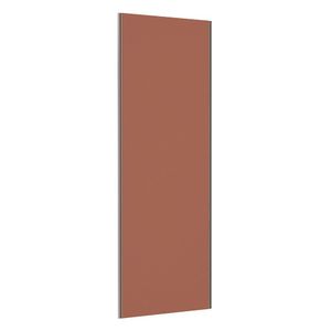 Porta De Correr Closet 80cm Champagne Sem Kit Ferragem Gaia