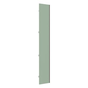 Porta Para Roupeiro Canto Individual 40cm Champagne Verde