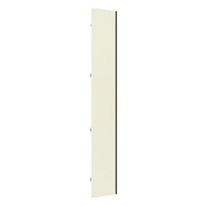 Porta Closet Para Roupeiro De Canto Reto Inox Kashmir