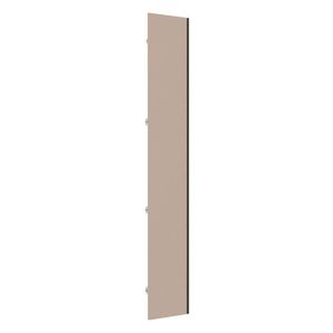 Porta Closet Para Roupeiro De Canto Reto Inox Connect
