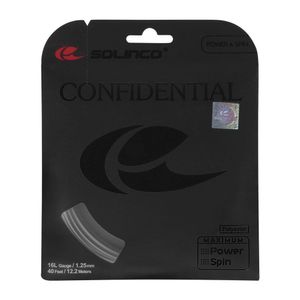 Corda Solinco Confidential Set Individual Cor Chumbo Espessura 1.25mm