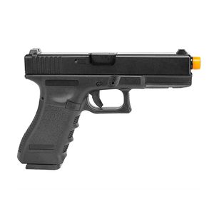 Pistola Airsoft à Gás GBB Glock Black Blowback 6mm Army Preta ARMY-R17-BK