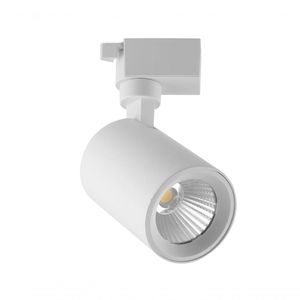 Trilho Eletrificado 4 Spot Led Bivolt Lâmpada Branco Quente