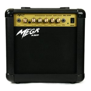 Amplificador Para Guitarra 20W Ml 20R Mega