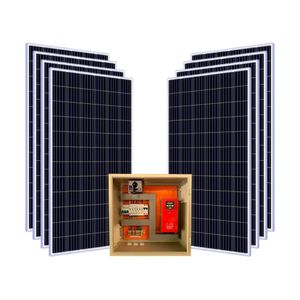 Kit Solar P/ Bomba (ca) De 1.75 Cv Trifásica 220v – Com Inversor Giulli Solar Drive