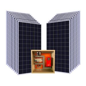 Kit Solar P/ Bomba (ca) De 4 Cv Trifásica 380v – Com Inversor Giulli Solar Drive