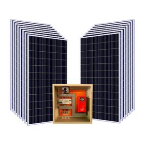 Kit Solar P/ Bomba (ca) De 3 Cv Trifásica 380v – Com Inversor Giulli Solar Drive